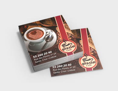 Mini Cartões Couchê 300g Laminação Fosca 4,25x5,08cm  - 4x1 - 200 unid